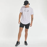 Sensation Dual Curved T-Shirt Pigment Orchid