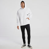 Shackle Relaxed Hoodie White