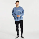 Solo Relaxed Jumper Acid Blue
