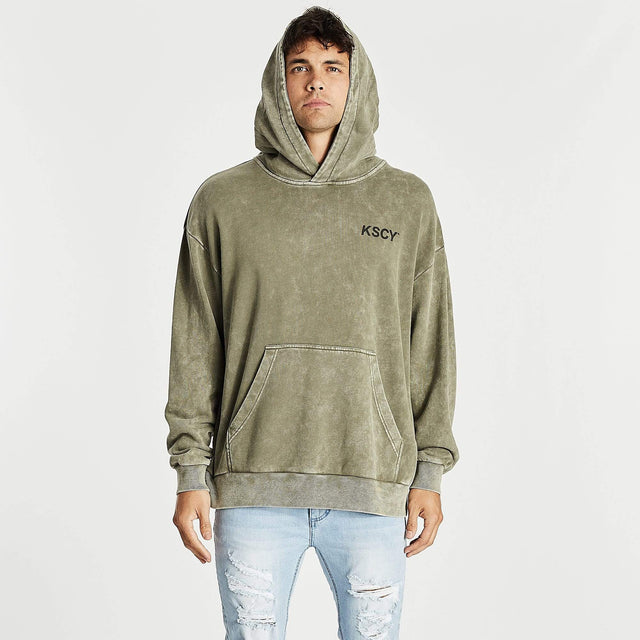 Terror Relaxed Hoodie Mineral Khaki