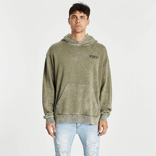 Terror Relaxed Hoodie Mineral Khaki