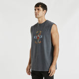 Thorn Relaxed Muscle Tee Pigment Asphalt