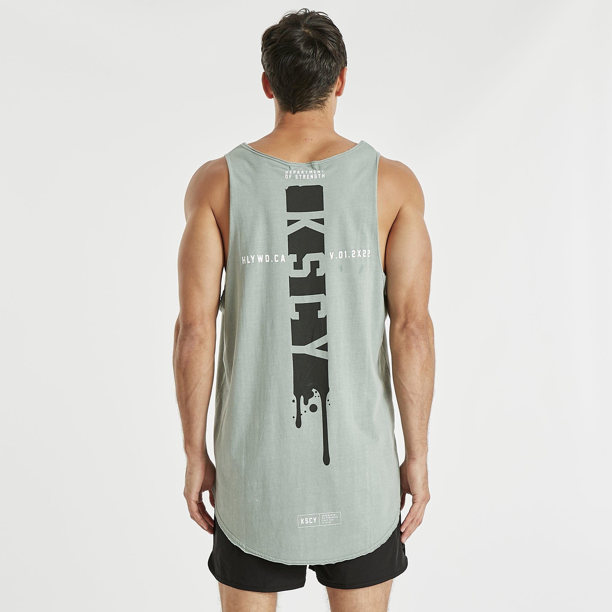 Trace Dual Curved Tank Pigment Slate Gray