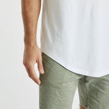 Tremble Dual Curved Muscle Tee White