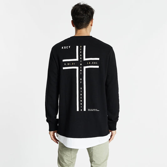 True Zero Layered Jumper Jet Black