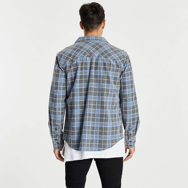 Trusted Casual Shirt Blue Check