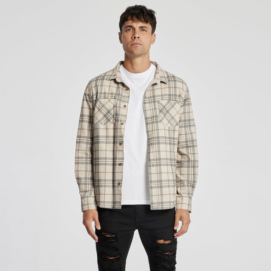 Trusted Casual Shirt Sand Check