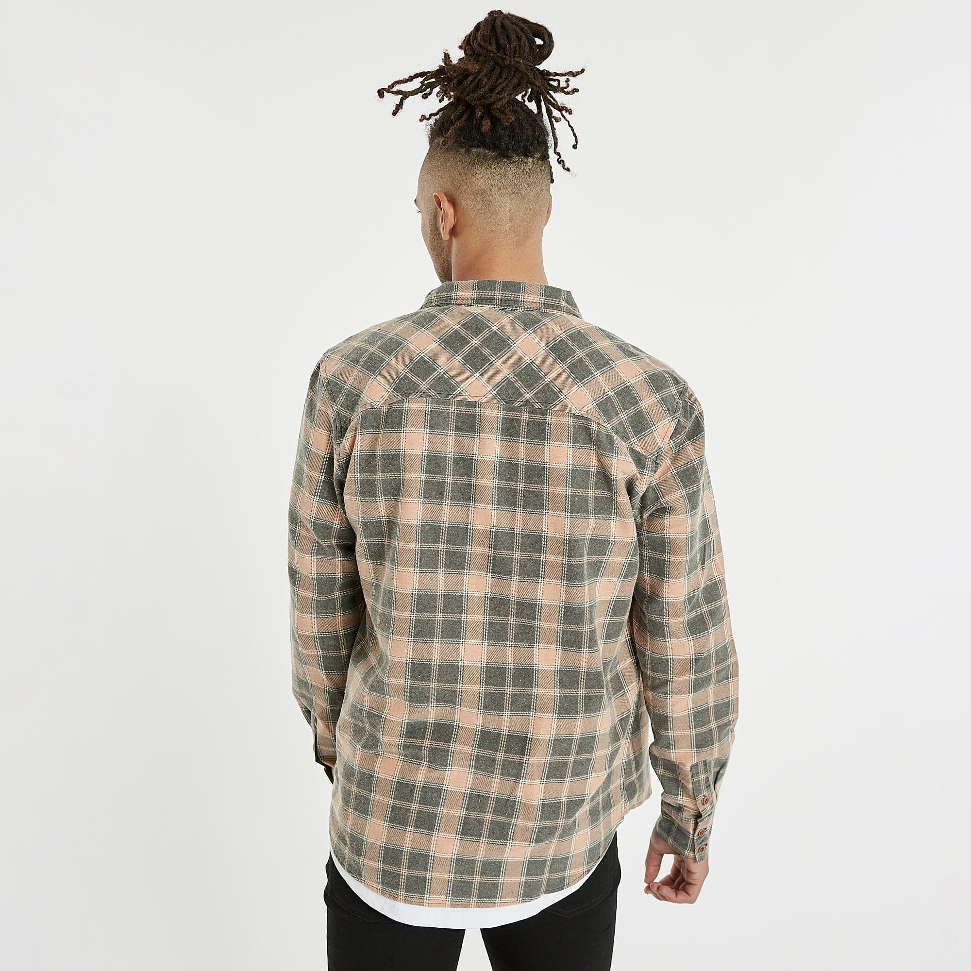 Trusted Shirt Black/Copper/Sand Check