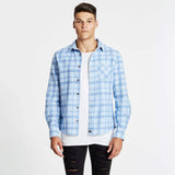 Trusted Standard Long Sleeve Shirt Blue Check