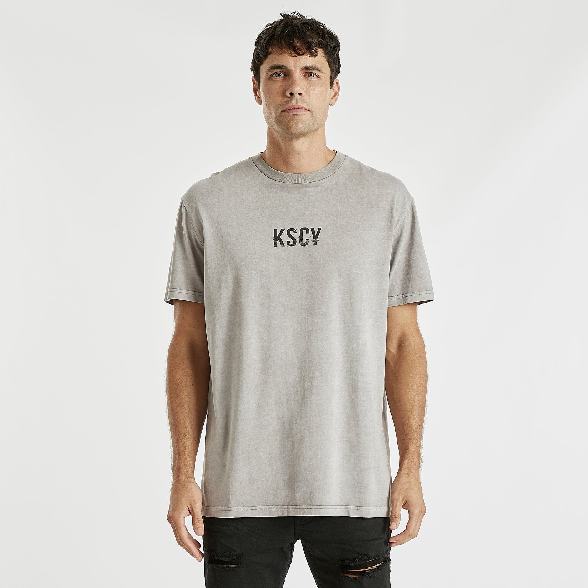 Twisted Relaxed T-Shirt Pigment Gull