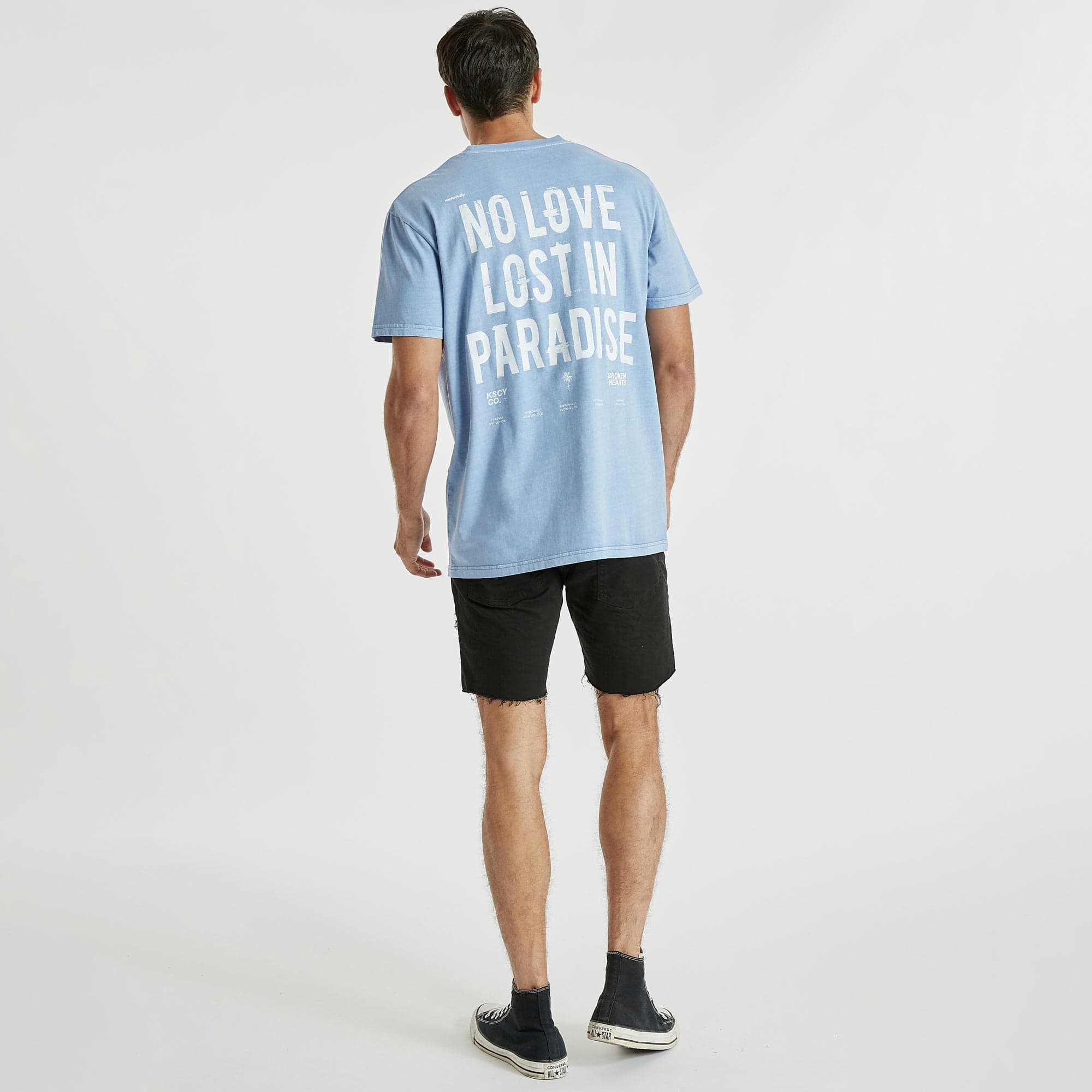 Twisted Relaxed Tee Pigment Lavender