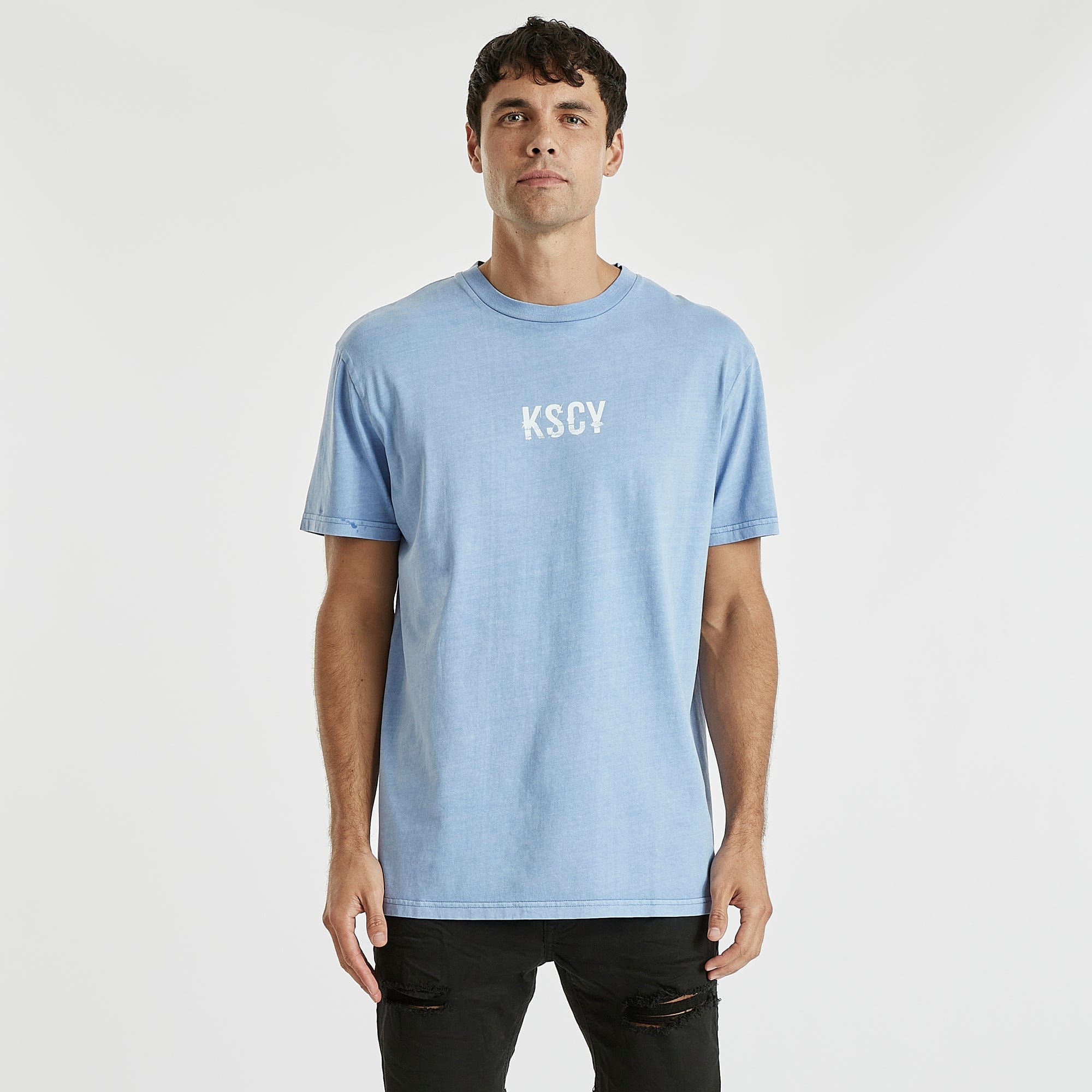 Twisted Relaxed Tee Pigment Lavender