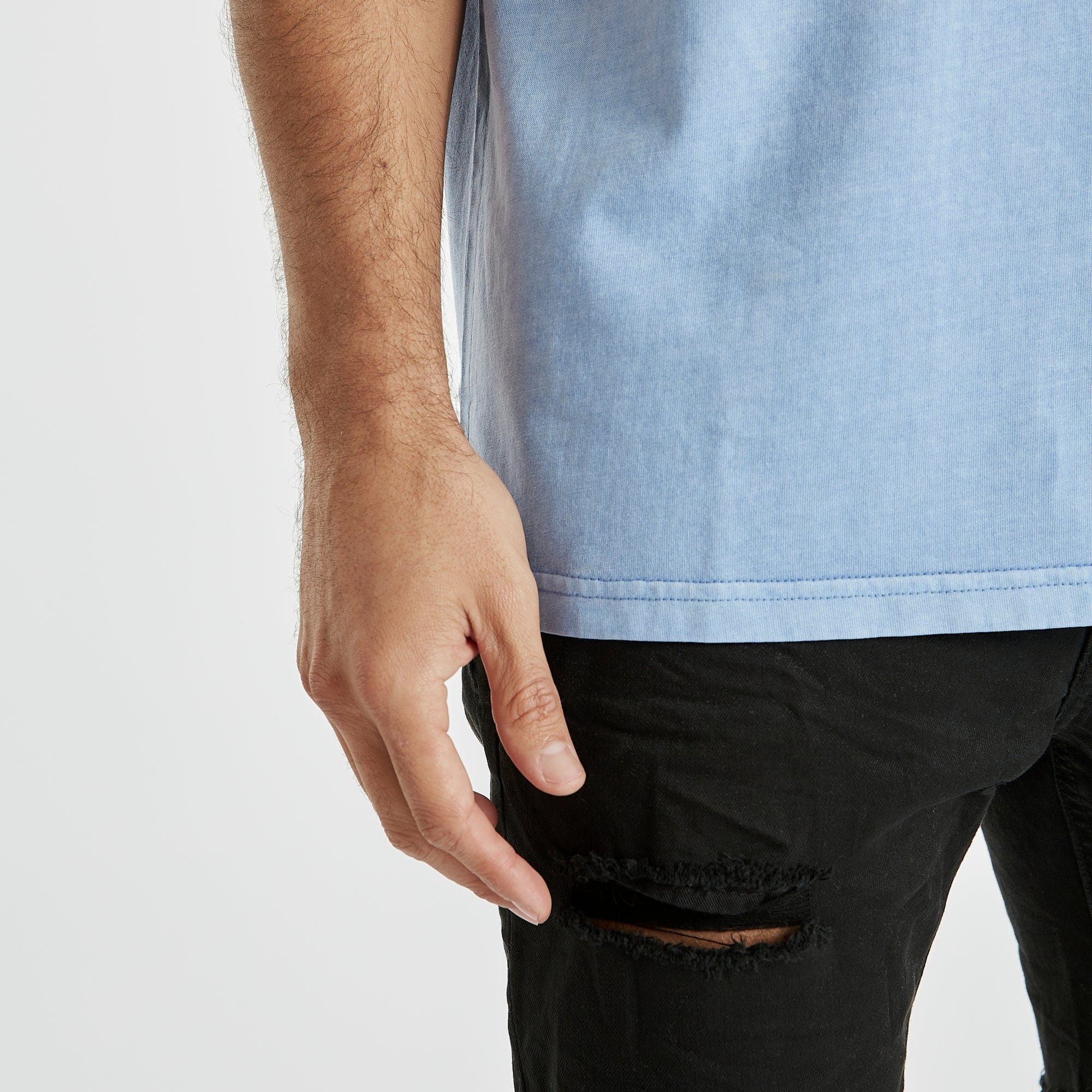 Twisted Relaxed Tee Pigment Lavender