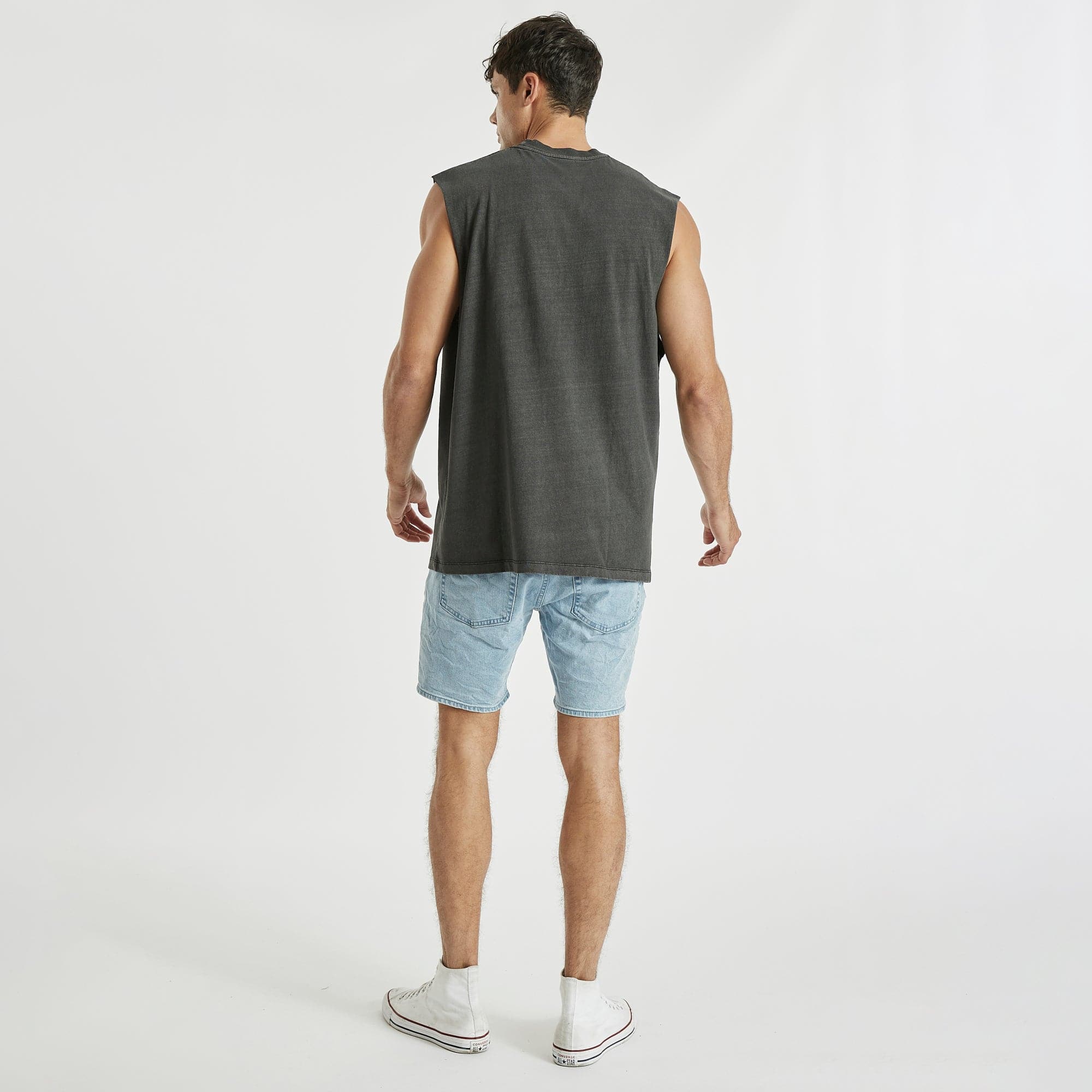 Understand Relaxed Muscle Tee Pigment Black