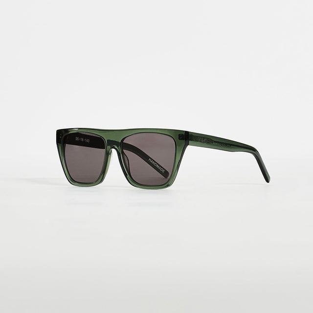 Villian Acetate Sunglasses Transparent Green
