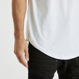Wanted Dual Curved T-Shirt White