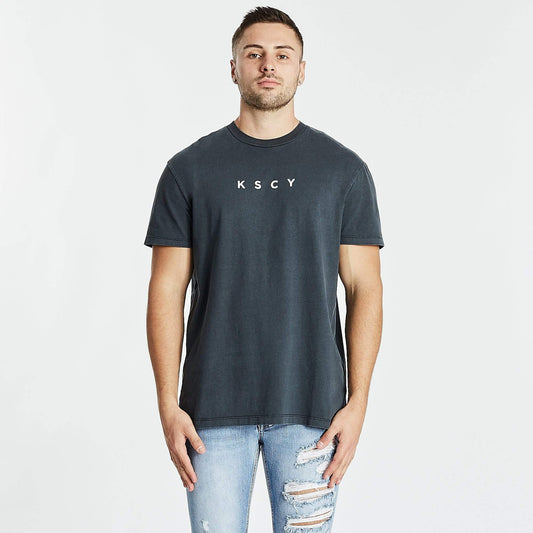 Wonder Relaxed T-Shirt Pigment Anthracite Black