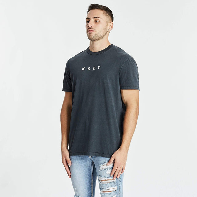 Wonder Relaxed T-Shirt Pigment Anthracite Black