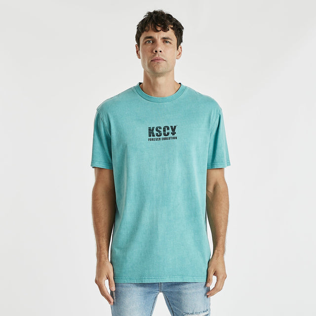 Wrath Relaxed T-Shirt Pigment Dusty Turquoise