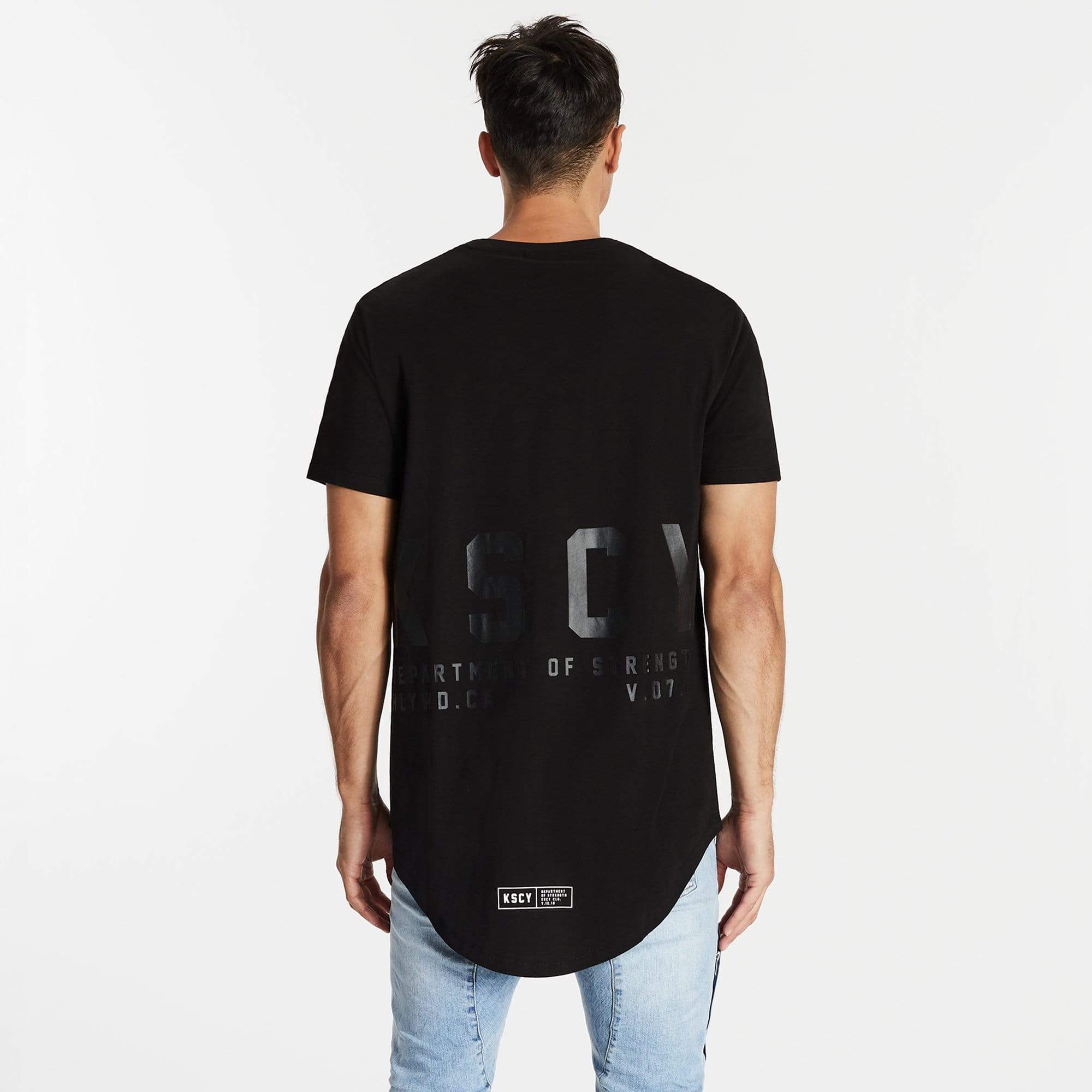 Wrathchild Dual Curved T-Shirt Jet Black
