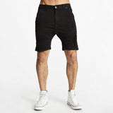 Zeppelin Short Destroyed Solid Black