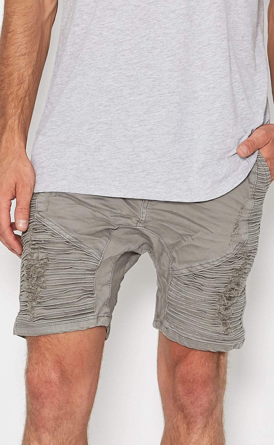 Zeppelin Short Overdyed Grey