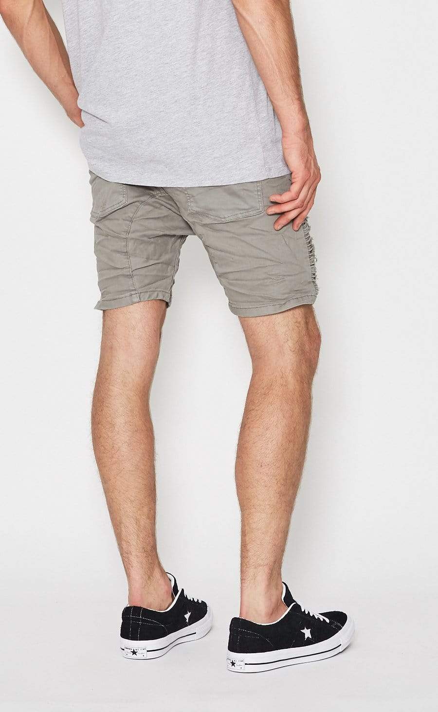 Zeppelin Short Overdyed Grey